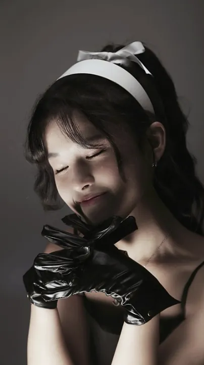 Studio portrait 05 · Under Light — 02