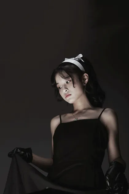 Studio portrait 05 · Under Light — 01